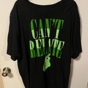 Jeffree Star "Can't Relate" Green T-shirt
